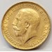 AUSTRALIA 1919 . ONE 1 SOVEREIGN . PERTH . GOLD